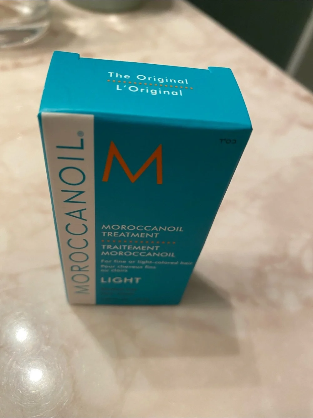 Moroccanoil Light Treatment - Turquoise and White Packaging 0.85 fl.oz NWT